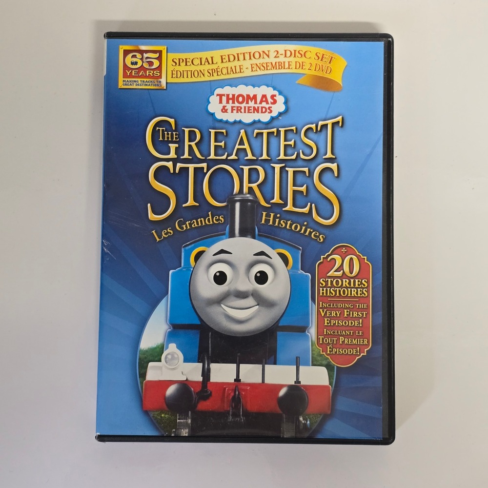 Thomas & Friends The Greatest Stories DVD 2010 Childrens Kids Train Special Ed